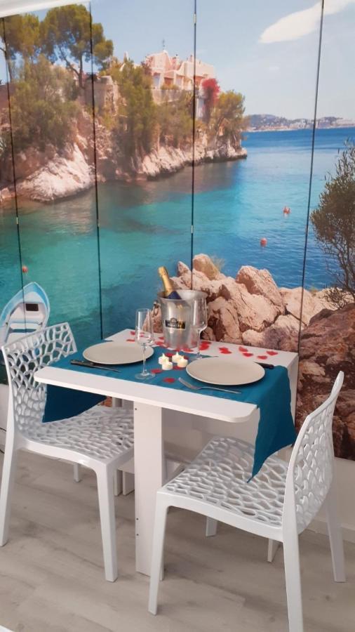 Le Bijou Appartement Avec Jacuzzi Et Sauna Privatif Terrasse Plein Sud Clim Parking Privatif 邦多勒 外观 照片