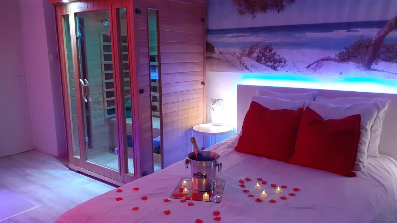 Le Bijou Appartement Avec Jacuzzi Et Sauna Privatif Terrasse Plein Sud Clim Parking Privatif 邦多勒 外观 照片
